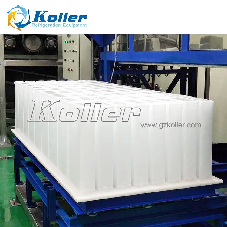 Top Quality Direct Cooling Ice Block Machine Producing Edible Blockk Ice 5000KG/day (DK50)