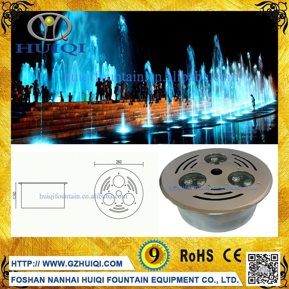 
Chinese Led Light Water Sheet Dancing Dry Fountain Underground Design <span style=