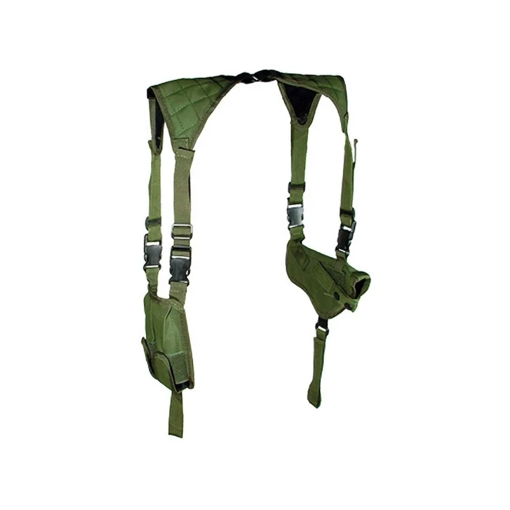 Tactical Concealment Nylon Shoulder Gun Holster Left and Right Hand PVC Material