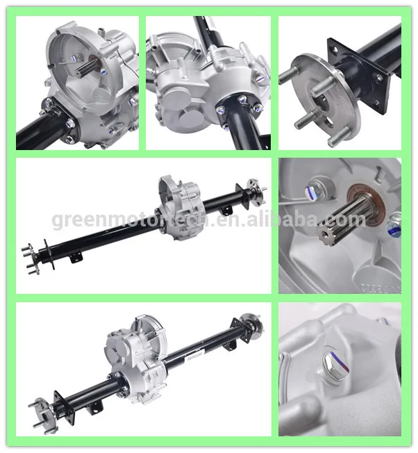 3kw mini electric vehicle rear axle