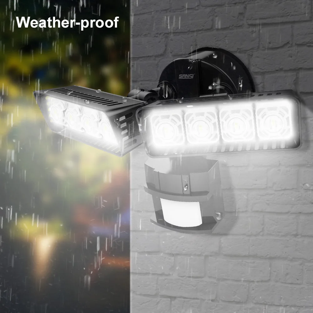 IP65 36W 27W 18W 30W  Waterproof Front Door Led Wall Lamp Motion Sensor Garage Door Lights