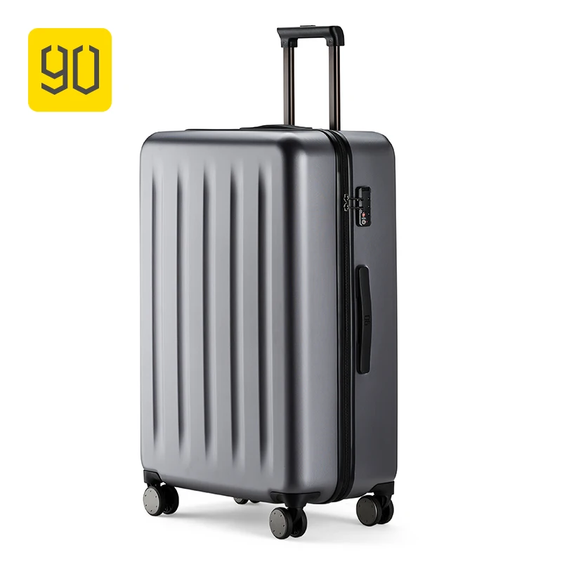 Xiaomi 90FUN 100% PC Suitcase Colorful Rolling Luggage Lightweight Carry on Spinner Wheel Travel TSA lock women men 20inch