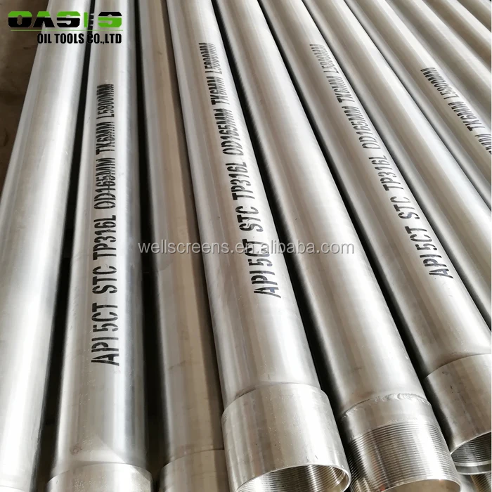 Deep water well use of API/ISO stainless steel casing &tubing pipe