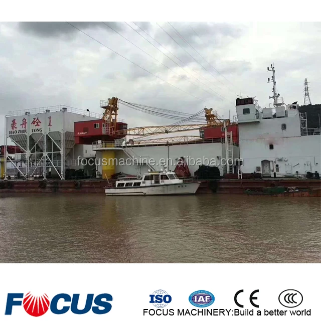 Hot Selling tug mounted concrete batching plant for sale