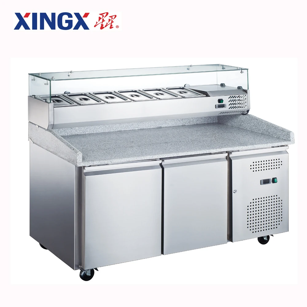 Витрина для пиццы с придет Unit_GX-PZ2600TN + GX-VRX1500/380-холодильное оборудование