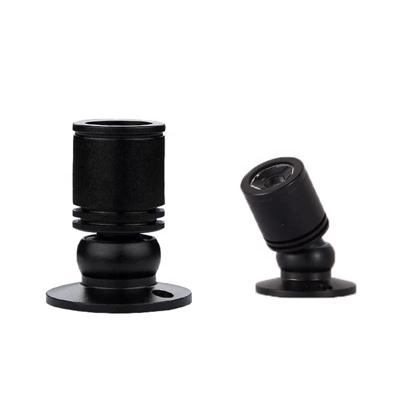 Dimmable mini 1watt 220v rotating jewelry display showcase led light