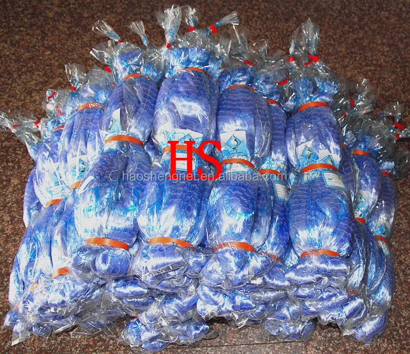 Fishnet (Fishing Net) with best stretched by vacuum capsule machine
