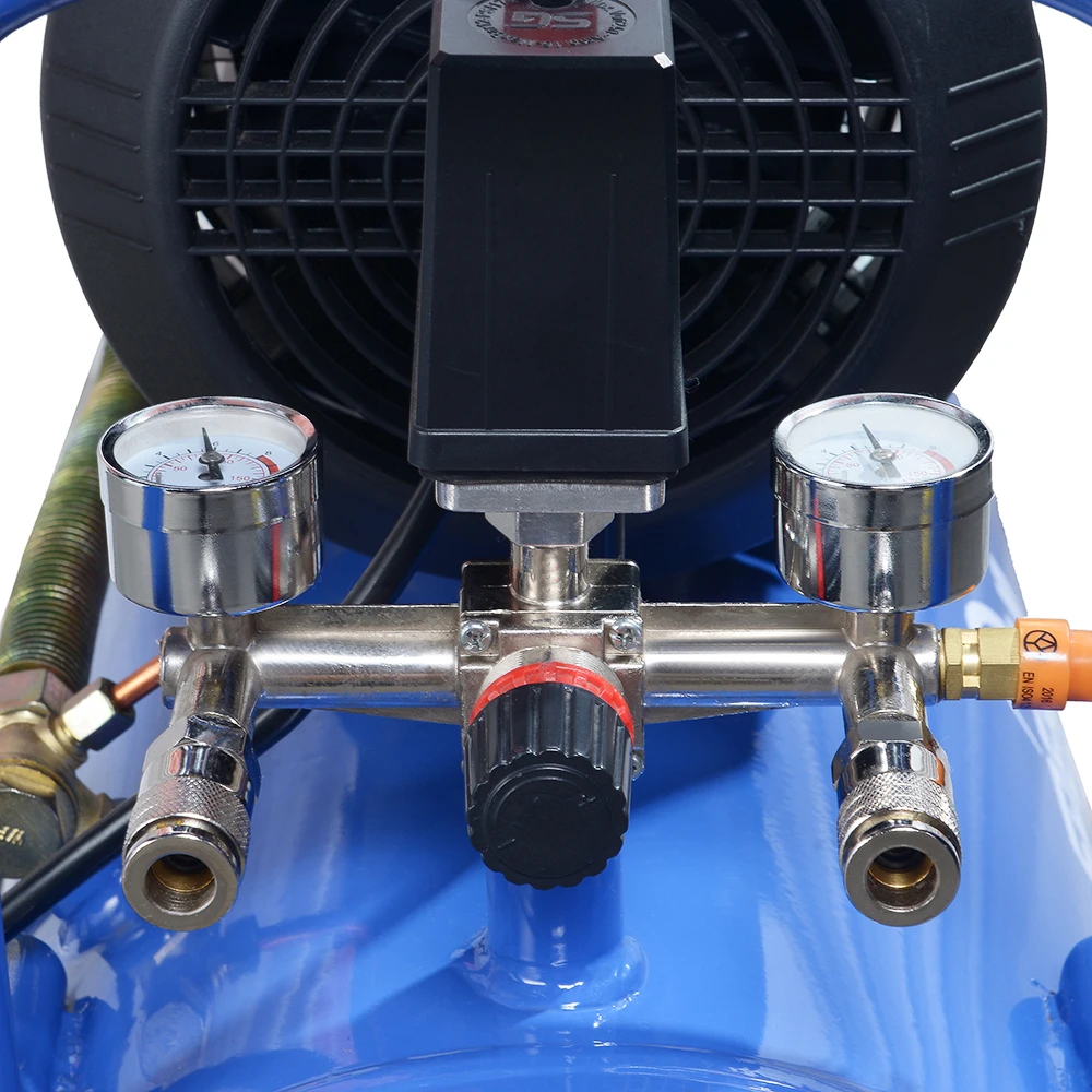 Hot sell piston air compressor direct type 2 cylinder air compressor 50pcs get 1 free