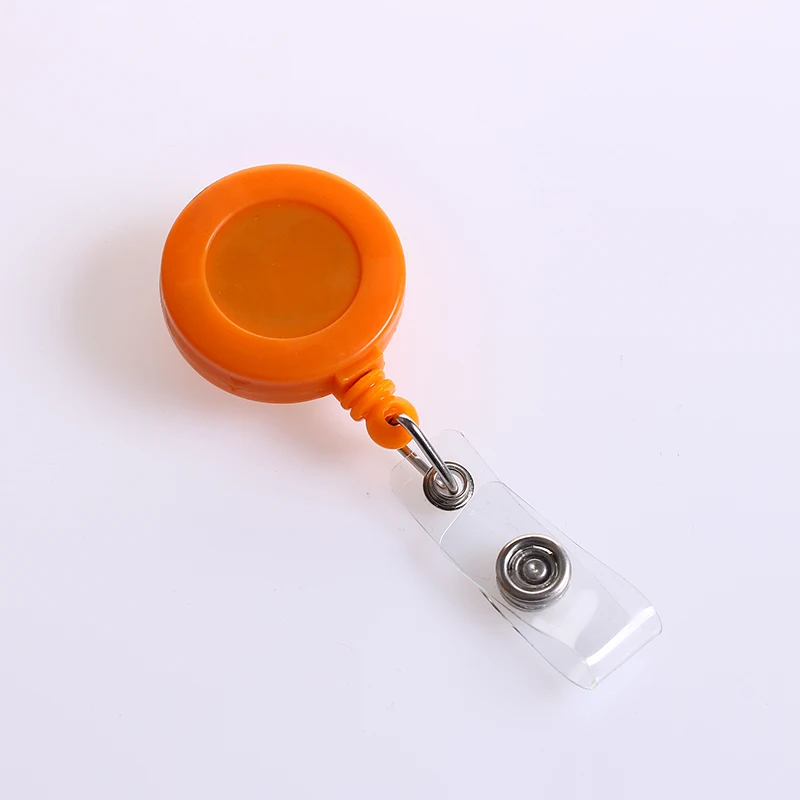 
QORI Retractable Badge Reel Plastic Custom Promotional Retractable ID Badge Reel 