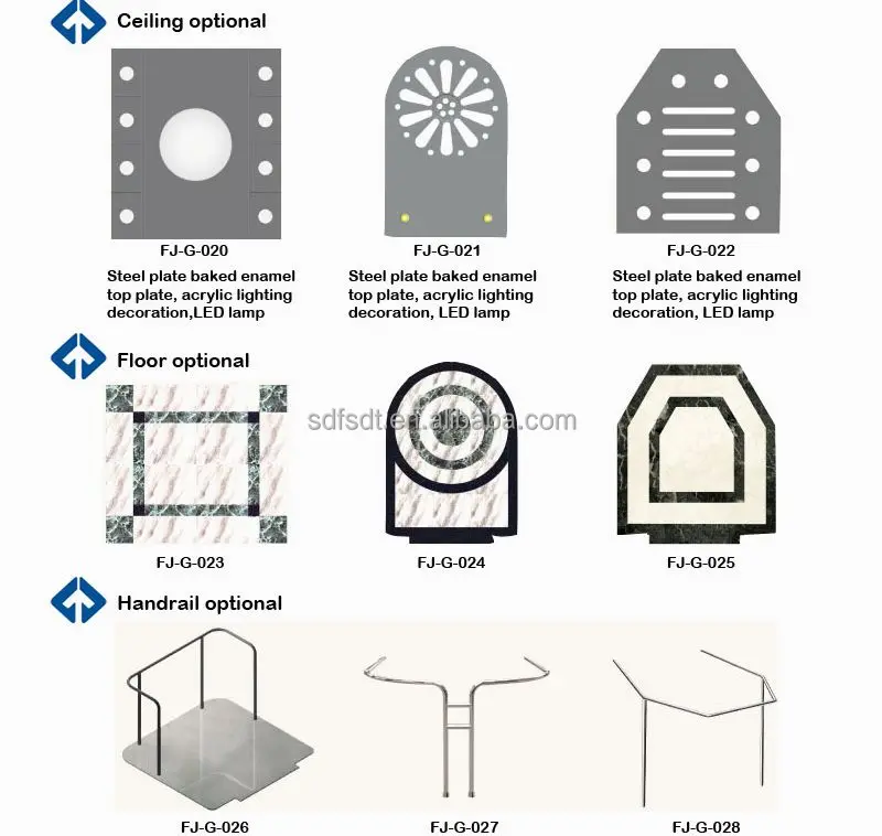 FUJI ZY 630KGS, 8 Persons Round Panoramic Home Elevator Lift