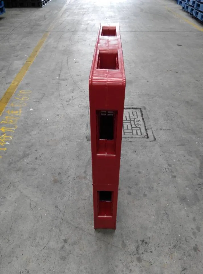 Heavy duty plastic pallet HDPE double faced pallet price 1200x1000mm