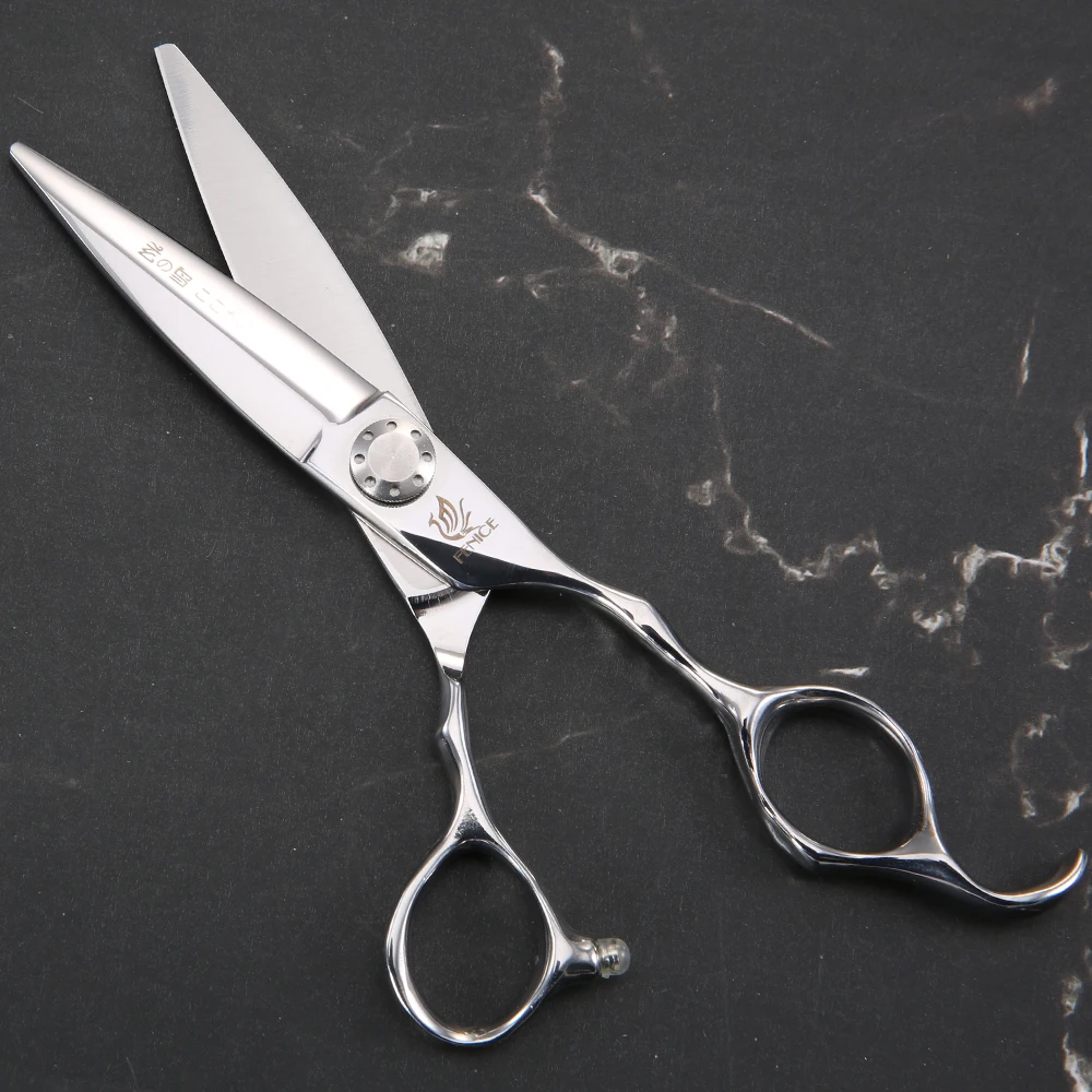 Fenice Wholesale 6 Inch Professional Wide Blade Hot Barber Hairdressing Scissors for Barbershop
