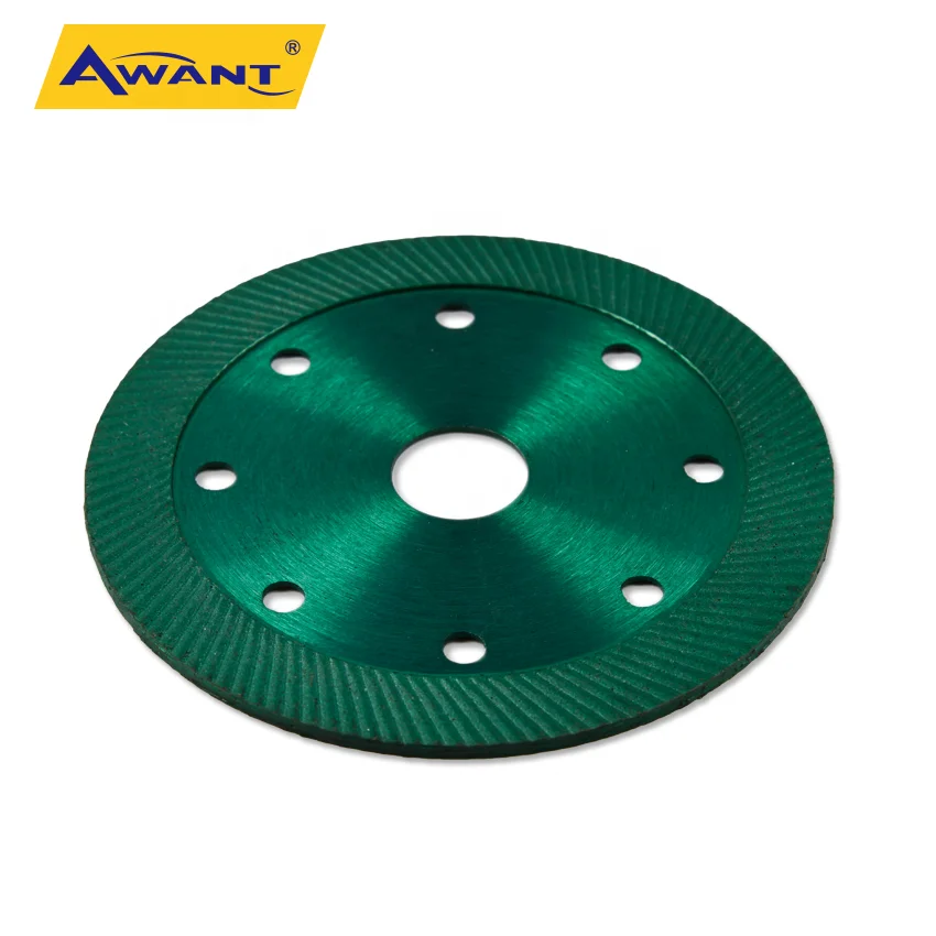 
Turbo Diamond Saw Blade Awant Zero Chipping Diamond Cutting Disc 110 mm 4 inch for Marble Granite Concrete Ceramic Tile 