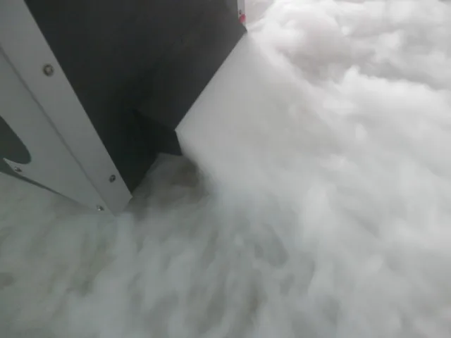 Stage effects equipment Wireless remote control DMX512 1500W Terra Fog Machine Ground/Low Fog Machine