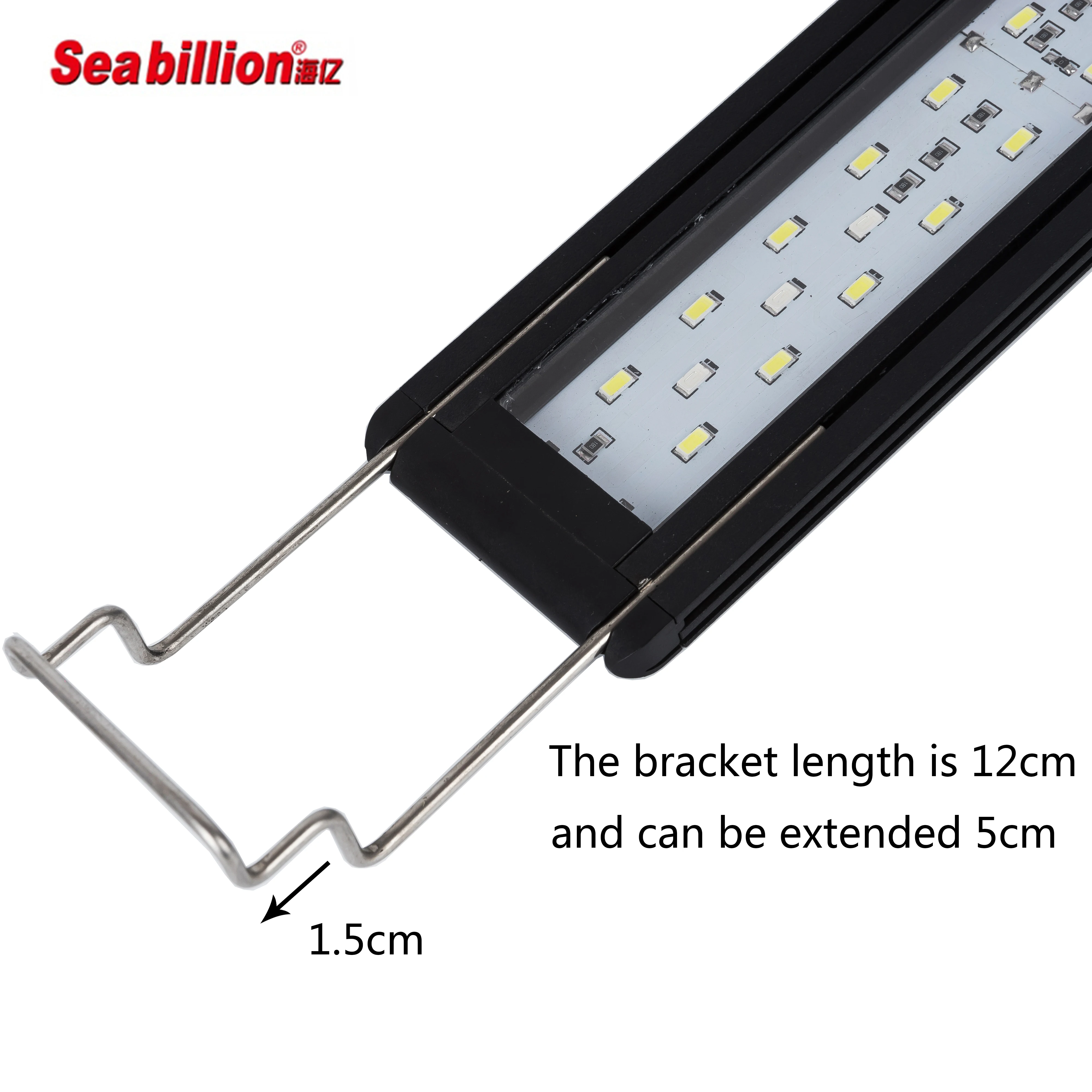 
Aquarium Factory Seabillion 25CM aquarium led lighting with scalabled brackets for plant fish tank 