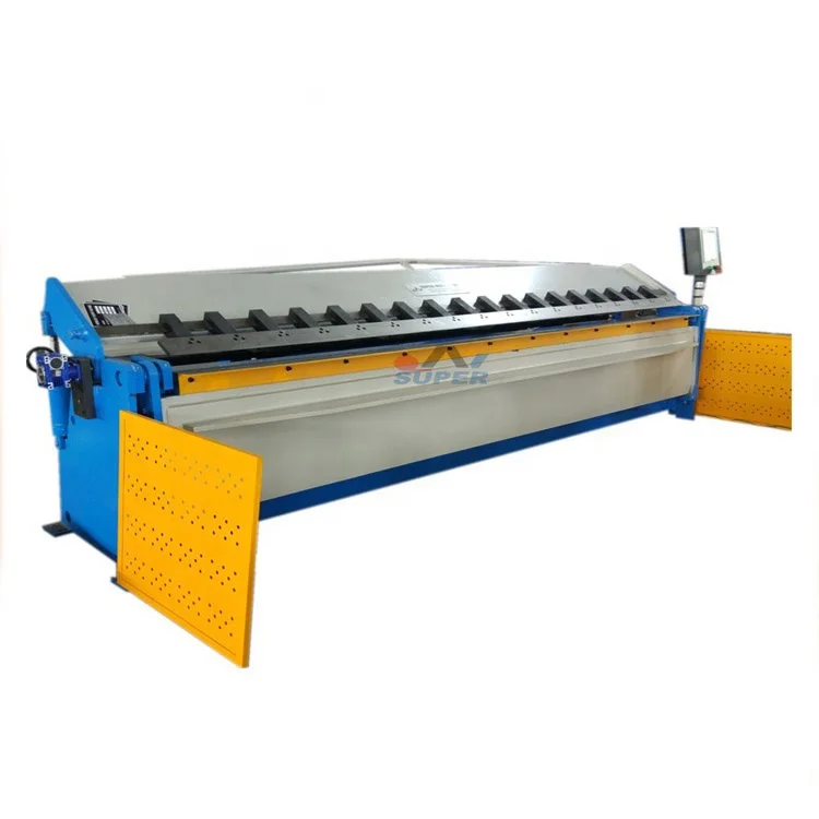 2X4300 Electrical Mild Metal Sheet Box Pan Making Folder Machine