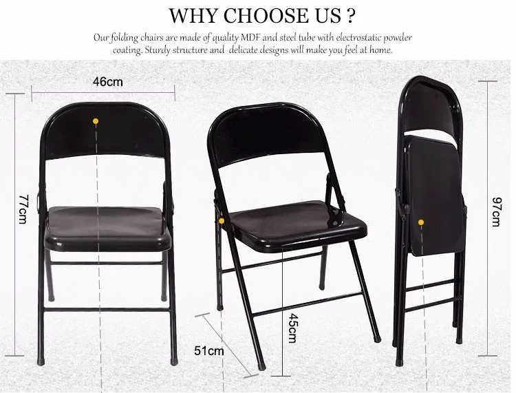 commercial stackable wedding party event folding chair