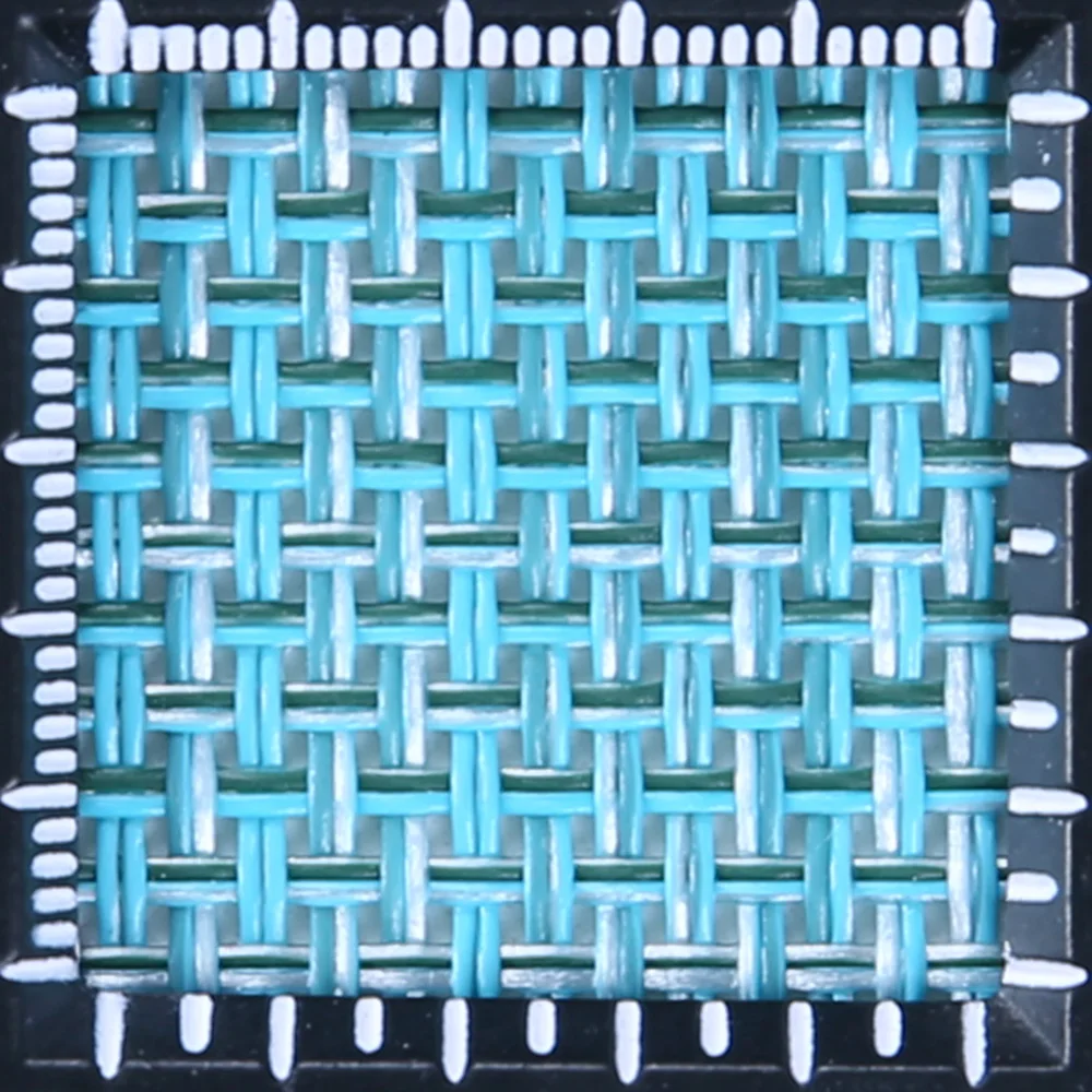 Outdoor Furniture Placemat Best Price Heat Resistant Durable Woven Vinyl Mesh Fabric for Beach Chair Pvc Material Black Plain