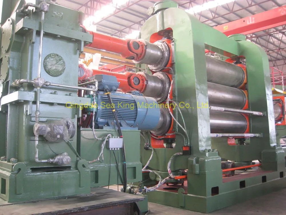 
Complete production line 4 roll rubber calender machine 
