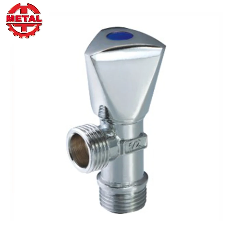 Угловой клапан с прерывателем сжатия