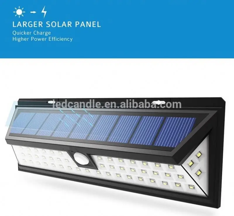 
Hot selling in our factory 54/80/86/90/118/180 LED outdoor garden lamp solar light with good material 