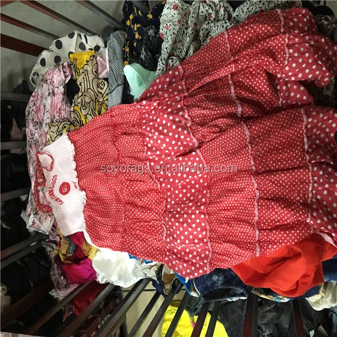 second hand used clothing and shoes for sale