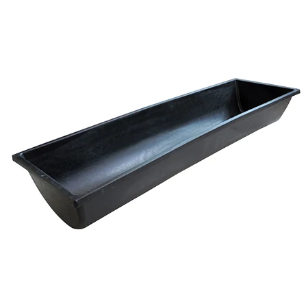 Animal Livestock Cattle Feeding and Water Trough 1.9m Plastic Drinking for Horse