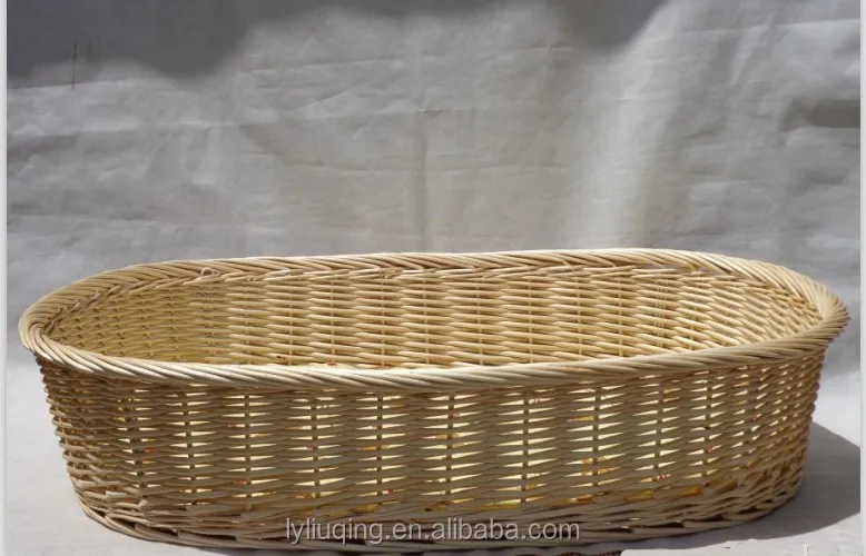 
wholesale willow/wicker doll moses basket for baby, factory supply 