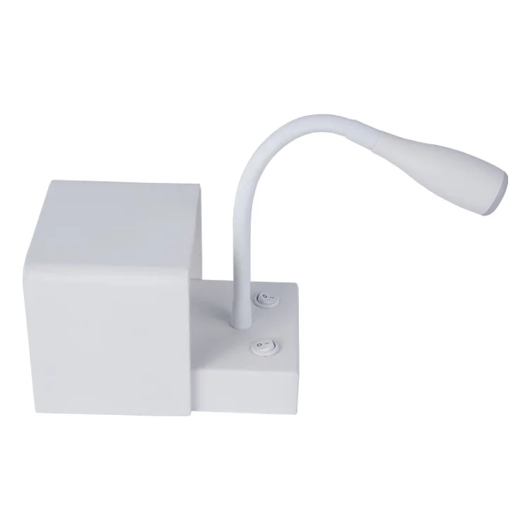 IP20 Indoor Epistar SMD Bedroom Decor Flexible Gooseneck Led Wall Lamp