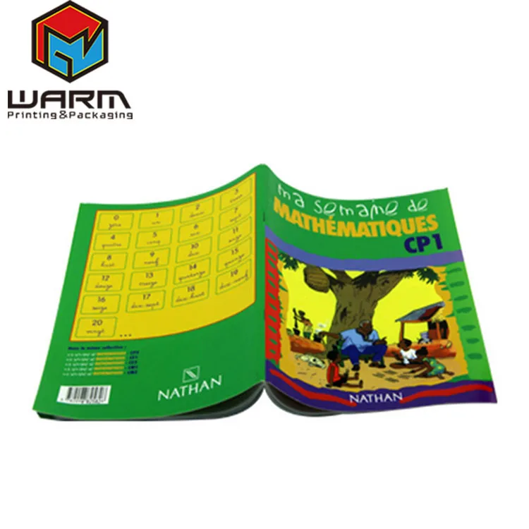 China English College Textbook Printing Low Cost Photo Book School Book