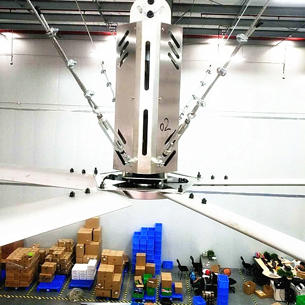 8/10/12/14/17/20/22/24ft fan for Factory use hvls large industrial ceiling fan Of China factory