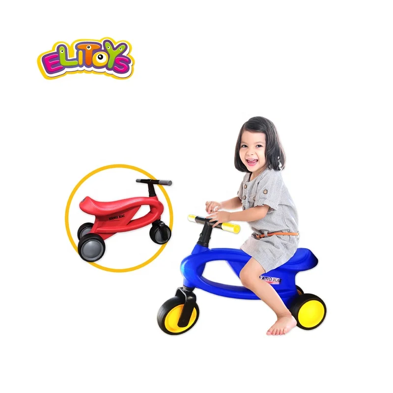 2023  Newest Wholesale Baby Balance bike 3 Wheel Baby Scooter Walker No Foot Pedal Driving Bike Mini Balance Bike For Kinds