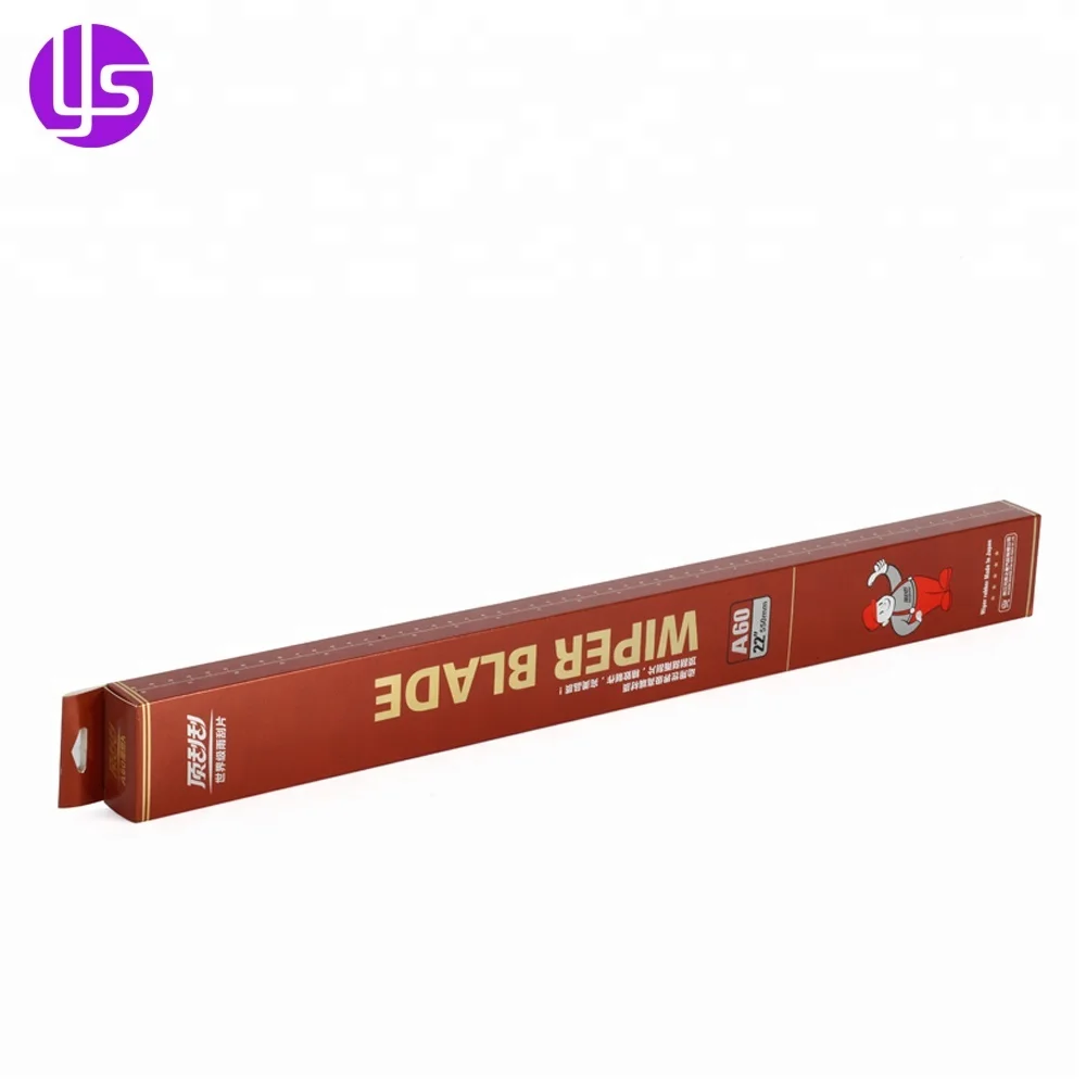 Wholesale Custom Logo Printed led tube Windscreen wiper blade packaging box