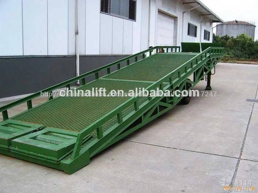 container loading dock leveler mobile ramps dock for forklifts