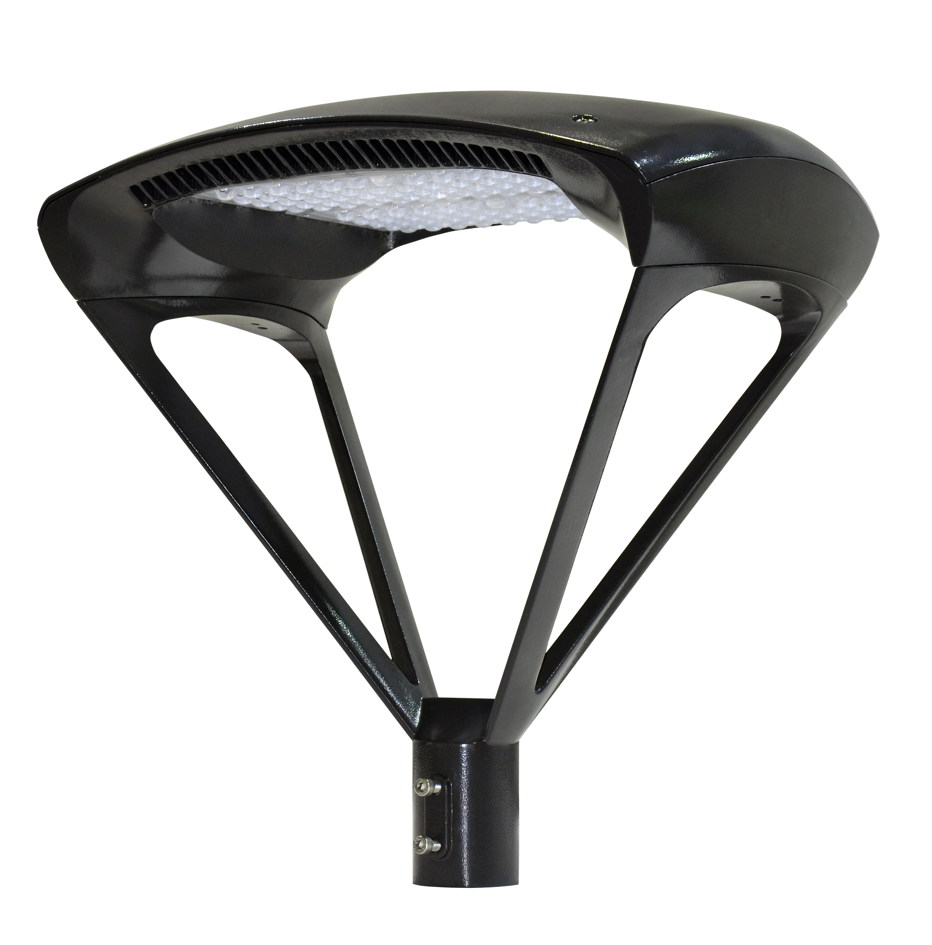 Hot Sale Outdoor Lighting Round Circular Pole LED Garden Post Top Area Light Luminaires