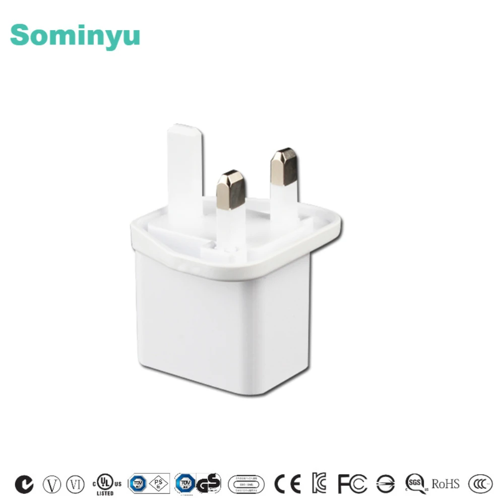 sominyu fast charging 5v 9v 12 QC3.0 wireless power adapter CE FCC pd charger for digital products
