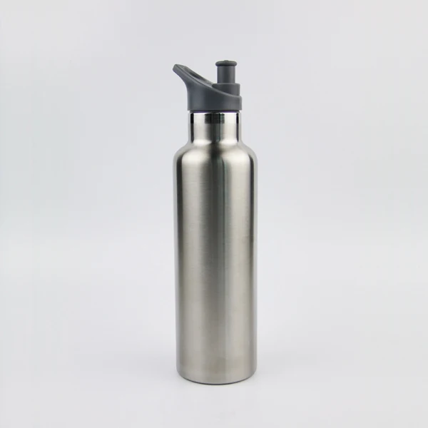 25oz BPA Free double wall stainless steel klean insulated thermos kanteen sports water bottle with leak proof lids