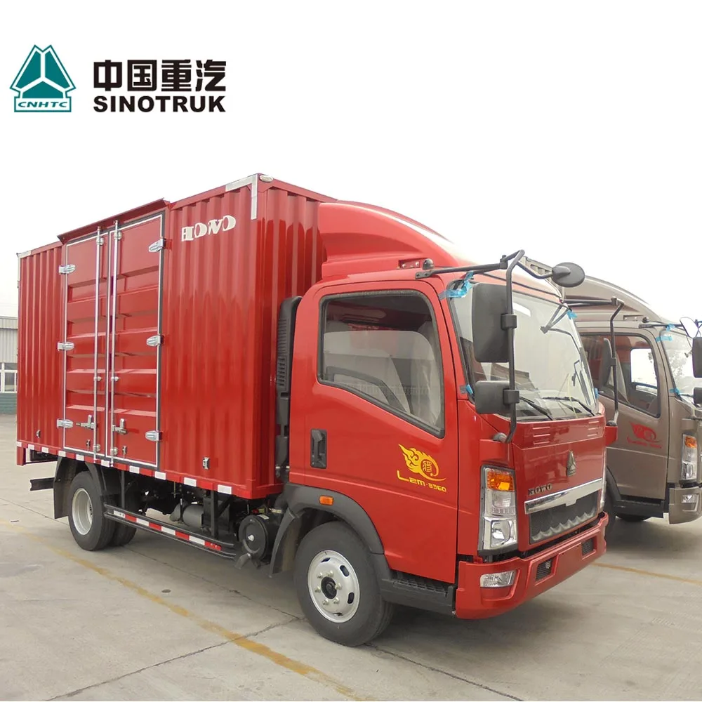 Грузовик-фургон SINOTRUK 6 wheeler 7 9 тонн