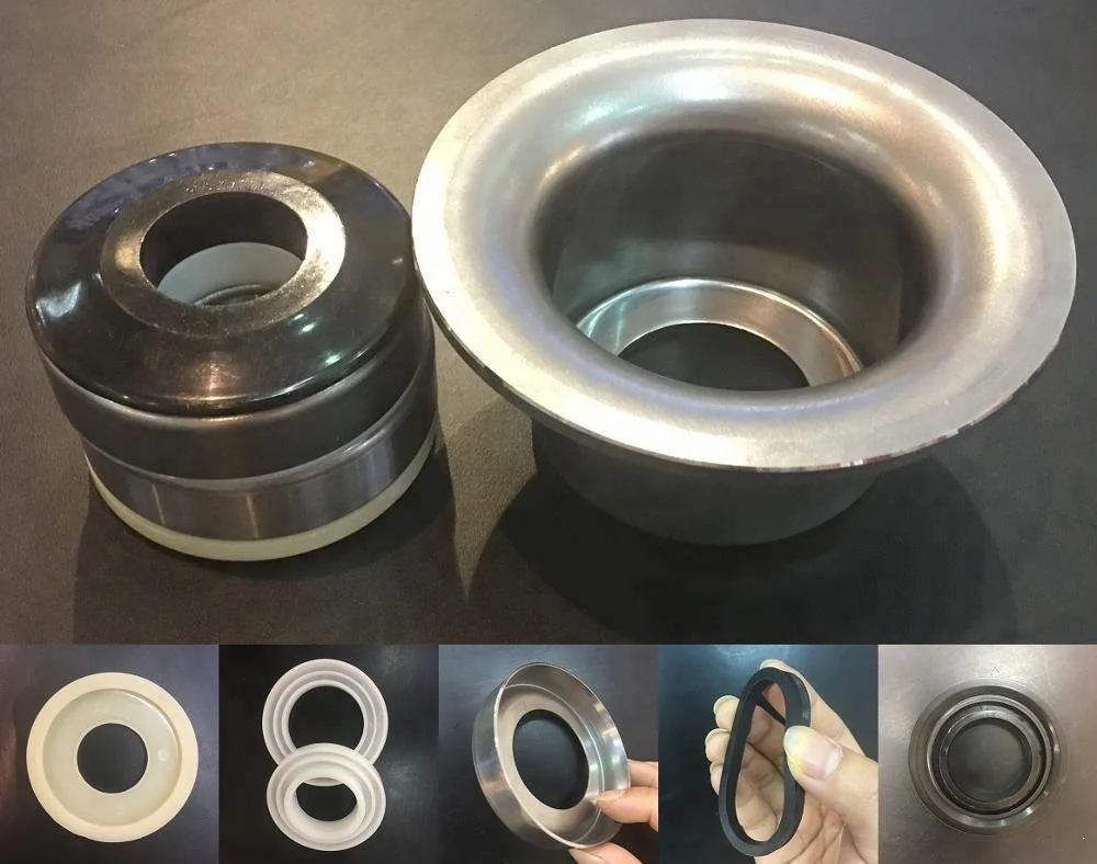 New made TK/TK2/TK3/DT2 bearing labyrinth seal metal seal for idler