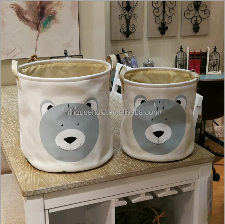 High Quality Folding Chidren Storage Toy Organizer Basket