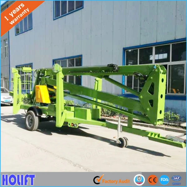 2017 best selling Farming used cherry picker portable lifter boom lift platform of high quality