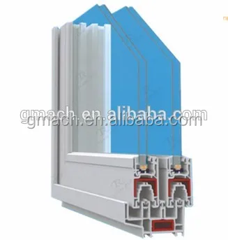 Gmach UPVC PVC WPC profile extrusion window mould/window frame moulding design and custom