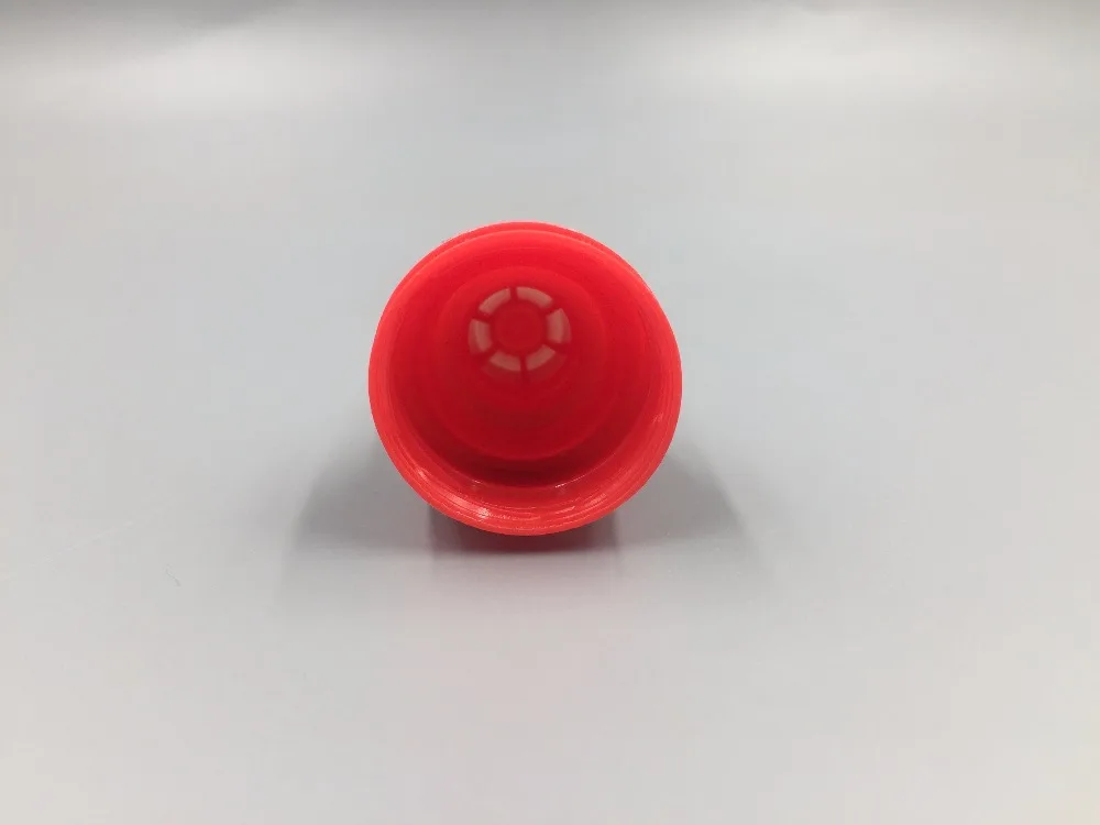 push pull cap with safty cover