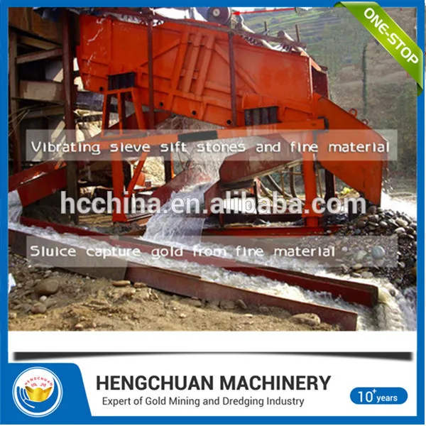 High Quality Gold Washing Plant Minging Vibrating Screen