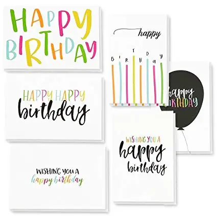 
High Quality Custom Gold Foil Birthday Party Invitation Card with paper material made 