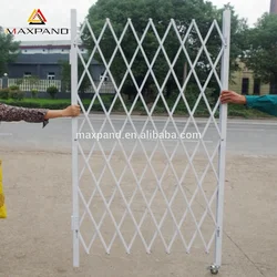Maxpand Construction Iron Grill Gate Expandable Security Gate Design