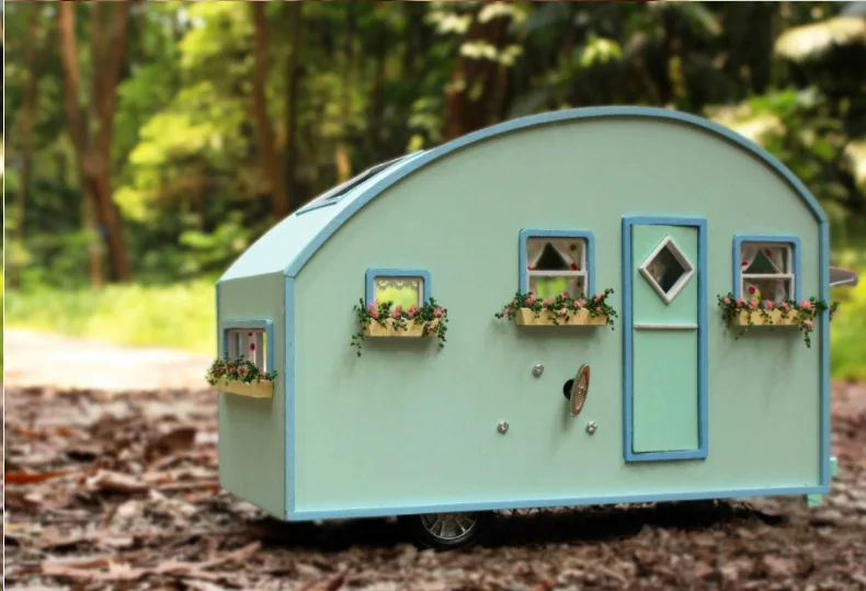 
Wooden dollhouse kids furniture DIY handmade Miniature dollhouse TYM1016 