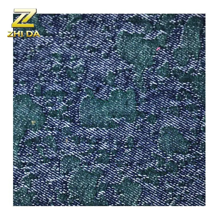 Chinese wholesale tear-resistant jacquard  denim fabric for fashion backpack