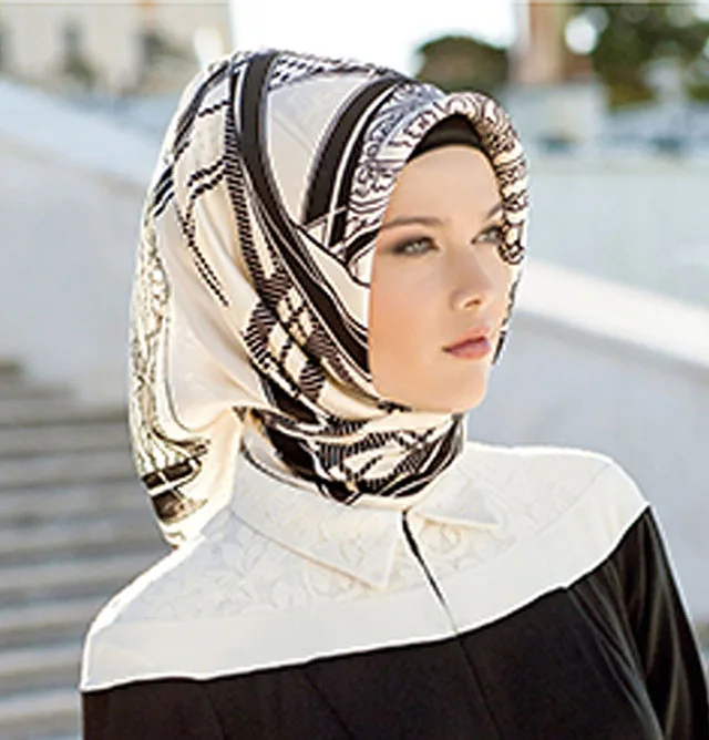 Directly supply to Turkey Market Printed Amira Hijab Factory in China