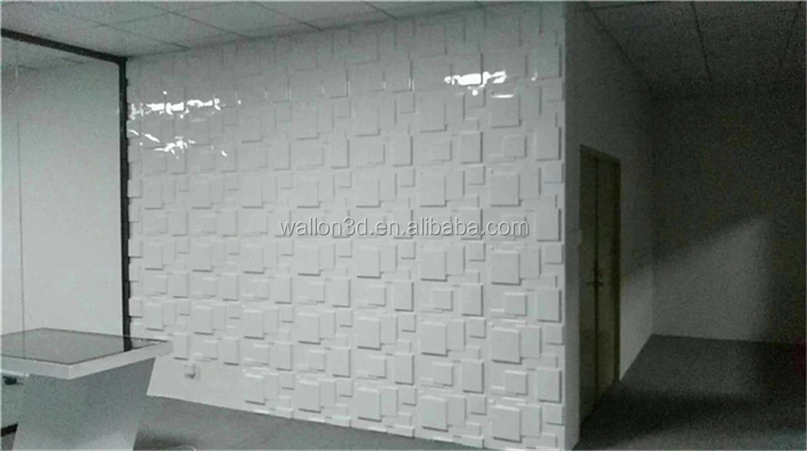 Mirror Silver Light Through 3D Cover background wallart decoration 3d wall panel supplier